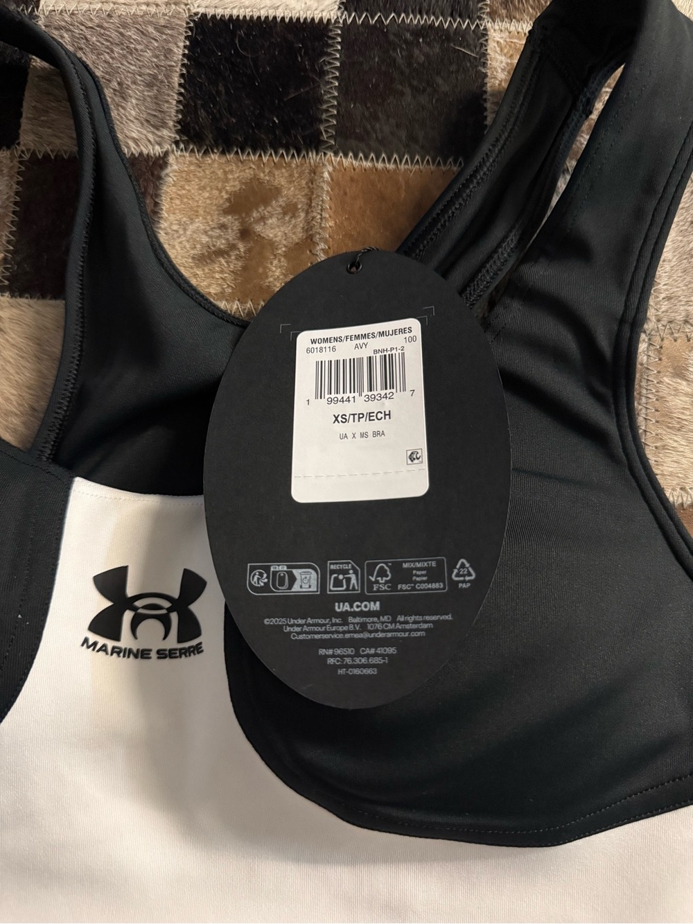 Marine Serre x Under Armour Racer Bra - Picture 4 of 5